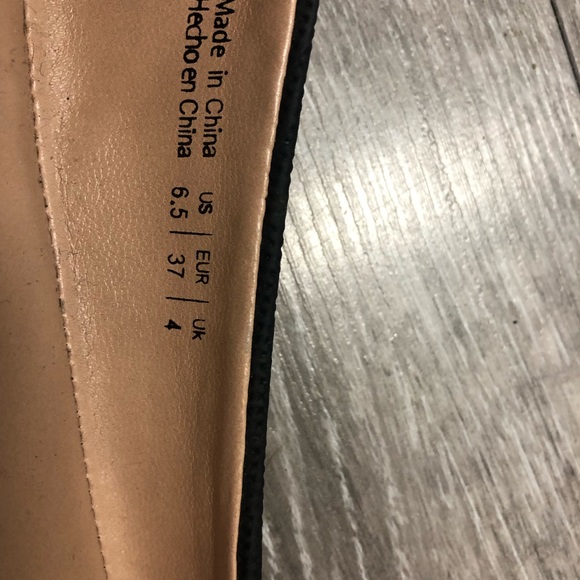 Call It Spring Black and Gold Flats - Picture 5 of 7